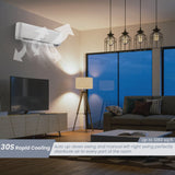 Costway 18000 BTU Mini Split Air Conditioner Heater 19 SEER2 1250 Sq. Ft Coverage image 3