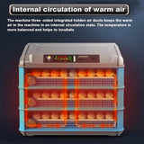 Egg Incubator, 192/256/500 Egg Incubator, Poultry Hatcher Machine with Automatic Egg Turning, Temperature & Humidity Control and LED Screen, General Purpose Incubator for Chickens Ducks Birds,500 image 4
