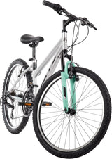 Mountain Hardtail Mountain Bike for Boys/Girls/Men/Women, 20"/24"/26" Sizes, 6 or 21 Speed Shimano Twist Shifting, Front or Dual Suspension, Comfort Saddle, Sleek Colors image 3