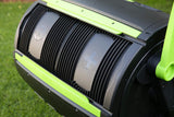 Two 65-gallon two-stage composting drums, equipped with large double doors and an open frame, are also provided along with a maze-style compost cart, a 1.85-gallon kitchen trolley-style compost bin, three rolls of corn bags, and a retractable plant t image 2