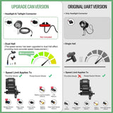 750W to 1000W Center Drive Kit 48V/52V BBS02B CAN Electric Bicycle Conversion Kit Suitable for electric bicycles with 68-73 mm mountain bikes or road bikes. Includes electric bicycle display screen and battery (optional) image 3