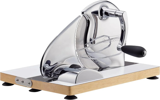 Stainless steel bread slicer (silver brown))