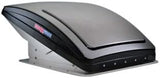 Deluxe - All-In-One RV Vent, Shield & Fan; Built-In Rain Shield, 10 Speed Reversible Fan with Thermostat, Fits Standard 14"x14" Roof Openings, 12V Long Life Motor, White (00-05100K) image 3