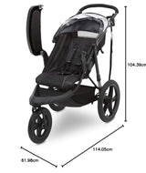 Classic Jogging Stroller by Delta Children image 3