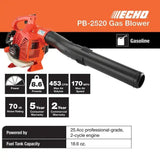 ECHO 170 MPH 453 CFM 25.4 cc Gas 2-Stroke Cycle Handheld Leaf Blower image 3