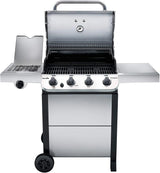 Char-Broil 463377319 Performance 4-Burner Cart Style Liquid Propane Gas Grill, Stainless Steel image 4