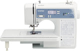 Brother Sewing and Quilting Machine, Computerized, 165 Built-in Stitches, LCD Display, Wide Table, 8 Included Presser Feet, White, 20x12x17 image 2