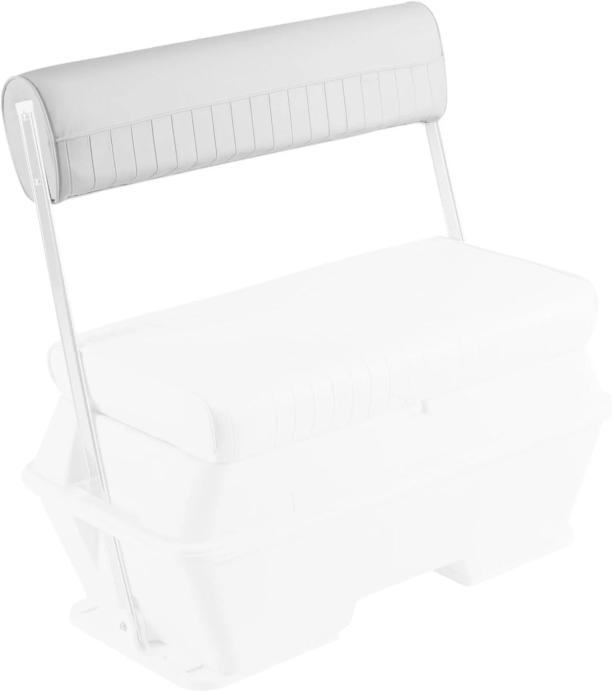 8WD156-R-B model replaceable backrest cushion, suitable for the Wes 8WD156 series 70-gallon rebounding rear-back cooling seats, white version