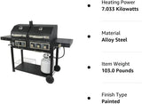 Dual Fuel Combination Charcoal/Gas Grill image 4