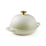 9.5" Enameled Cast Iron Bread Oven - Latte