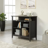 36-inch high 4-section bookshelf, Raven oak color image 4