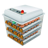 Egg Incubator - Egg Incubator with Automatic Egg Turning and Humidity Control,Large Poultry Hatcher for Chickens Birds Ducks (176 Eggs)
