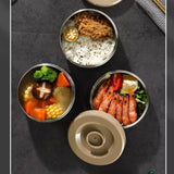 Portable Large Capacity Vacuum Insulation Bento Lunch Box Leak-Proof Food Storage Container Outdoor image 3