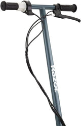 An electric scooter suitable for children over 13 years old - 9-inch inflatable tires, detachable seat, maximum speed of 15 miles per hour, maximum riding time of up to 40 minutes, suitable for users weighing no more than 220 pounds. image 3