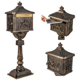 Cast Aluminum Mailbox with Post image 4