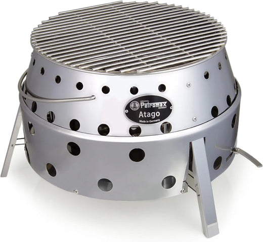 Portable camping grill - Stainless steel material - Charcoal mode - Outdoor type - Portable