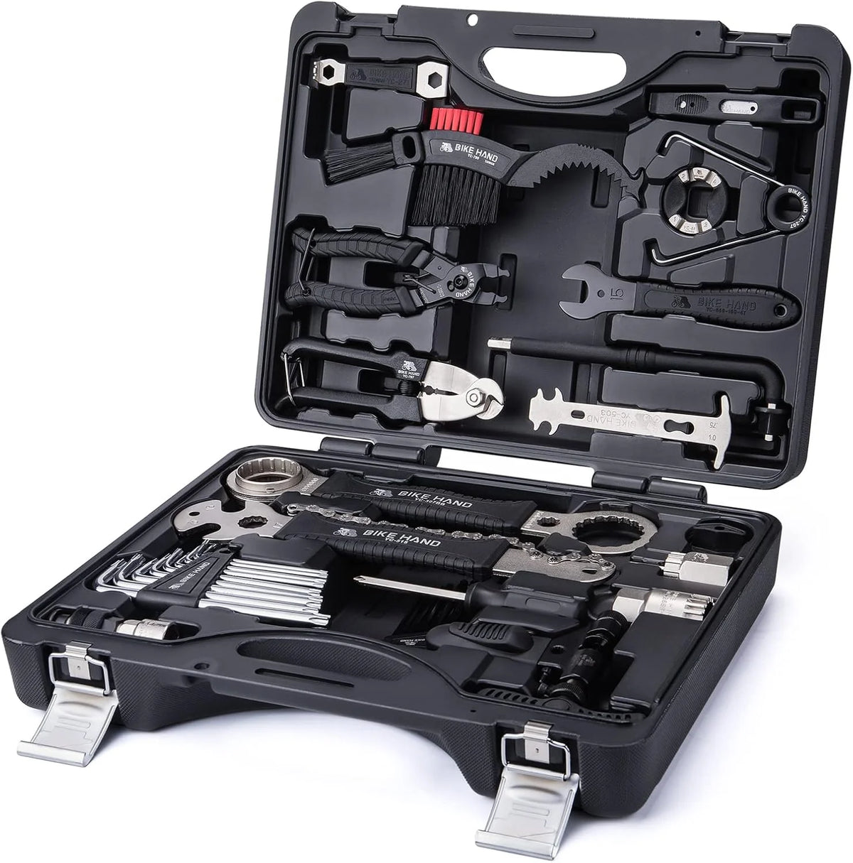 Bike Bicycle Repair Tool Kit 34 Piece Multi Tool Bicycle Maintenance Set for Road Bikes and Mountain Bikes with Tool Box