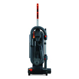 Hoover Commercial HushTone Upright Vacuum Cleaner, 15 inches with Intellibelt, For Carpet and Hard Floors, CH54115, Gray image 2