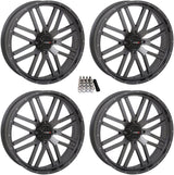 System 3 ST-3 Gunmetal UTV Wheels 22" Polaris RZR 1000 XP/Ranger XP 900/1000 image 4