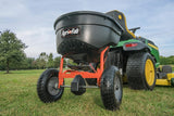 Tow-Behind Lawn & Garden Broadcast Spreader for Seed,Fertilizer,Salt,Ice Melt; Easy to use Flow Control from Seat of Riding Lawn Mower image 3