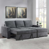 Kendale Sleeper Sofa with Storage Chaise image 2