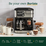 Coffeemaker 4-In-1 Coffee Center Barista Machine image 3