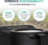 Electric Kitchen Composter 2.5L – Odorless Countertop Bin with Clear-View Lid, Smart Food Waste Disposal image 3