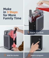 Slushie Machine,24-Hour Delay Start&Cold Retention, 68 oz Slushy Machine with Self-Cleaning Function, Frozen Drink Maker with 5 Preset Programs,Frozen Margaritas, Frappés, and More image 3
