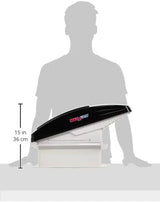 Deluxe Vent, Fan and Vent Cover All in One - Powerful 10-Speed Reversible Fan with Thermostat, Built-in Rain Cover, Remote Control, Intake & Exhaust Fan, Smoke (00-07500K) image 4