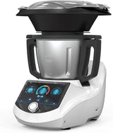 Smart Food Processor UltraCook All-in-One Auto Cooking Machine,3.5L Capacity,600 Online Recipes, Built-in Scale, 7 inch TFT Screen, Self-Cleaning, Multifunctional Kitchen Appliance (CR-7-Black) image 3