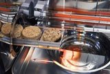 Four-grid outdoor electric oven, digital vertical oven, equipped with stainless steel baking rack image 3