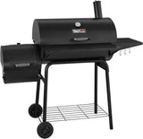 CC1830S 30" BBQ Charcoal Grill and Offset Smoker | 811 Square Inch cooking surface, Outdoor for Camping | Black image 2