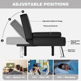 Modern Convertible Folding Futon Sofa Bed image 4