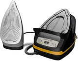 Steam iron, 2200 watts, 1100 milliliters, black/yellow image 2