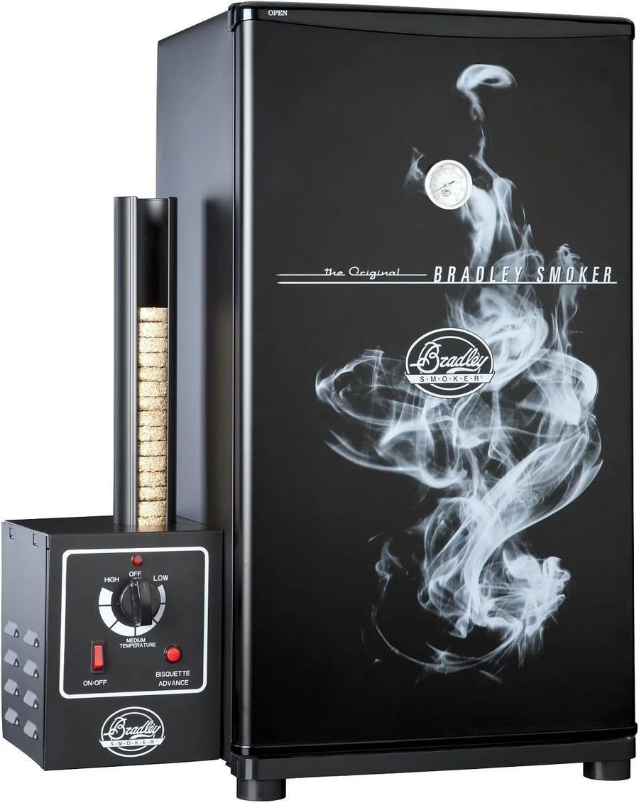 Four-grid outdoor electric oven, digital vertical oven, equipped with stainless steel baking rack