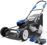 Lawn Mower 40V Brushless 18" Cordless, 5 Cutting Height Adjustments Electric Lawn Mower, Quickly Folding Within 5’s, 4.0AH Battery and Super Charger Included. image 2