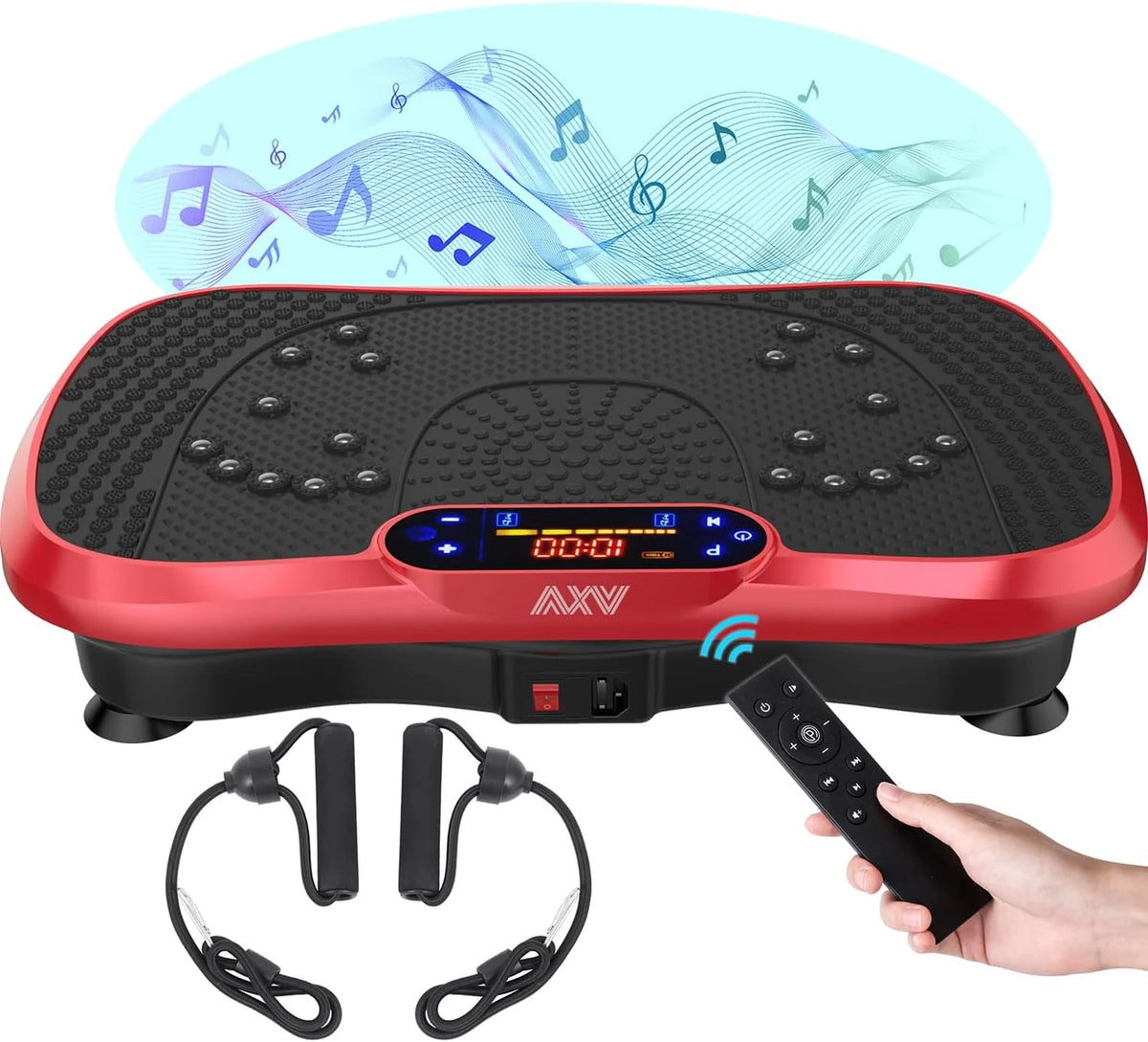 The fitness machine with a vibration platform features vibration, lymphatic drainage, and full-body stirring functions. It is equipped with a vibration training device and a stirring plate, and is suitable for use in gyms. It is helpful for weight lo