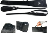 High-performance lightweight double-body carbon fiber kayak paddle, featuring wing-shaped blades, elliptical shafts and adjustable knobs (suitable for users with a height of 215 - 225 centimeters) image 4