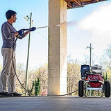 Cleaning ALH3425 Aluminum Series 3600 PSI Gas Pressure Washer, 2.5 GPM, Honda GX200 Engine, Includes Spray Gun and Extension Wand, 5 QC Nozzle Tips, 5/16-inch x 35-foot MorFlex Hose. image 3