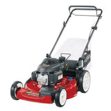 Self-propelled gas mower, 22-inch 170cc OHV engine high-wheel RWD 3-in-1 with height adjustment, oil included image 4