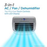 8,000 BTU Portable Air Conditioner up to 350 Sq.Ft image 4