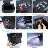 Dry Ice Fog Machine, 3500W Low Lying Fog Machine, Dry Ice Machine with Tube Nozzle High Density Fog Smoke for Wedding Party Events Stage Concert Club Performance DJ (Black) image 3