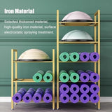 Snowboard Storage Rack，Yoga Mat Holder,Yoga Mat Rack Free Standing, Vertical Foam Roller Holder for Yoga Half Ball/Pilates Mat, Exercise Yoga Mat Storage Organizer Stand for Personal Home Gy image 2