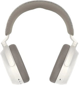 Consumer-grade audio power 4 wireless headphones - Support Bluetooth connection, equipped with adaptive noise cancellation function, clear calls, up to 60 hours of battery life, and customizable sound effects. White model. image 2
