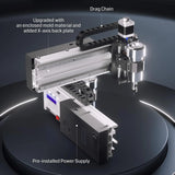 Router Kit GRBL Control 3 Axis Plastic Acrylic PCB PVC Wood Carving Milling Engraving Machine with Offline Controller, XYZ Working Area 300 x 180 x 45mm image 3