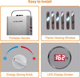 Portable Tankless Water Heater, Outdoors 6L 1.58GPM Propane Water Heater for RV Camping, Overheating Protection image 3