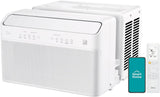 8,000 BTU U Shaped Smart Inverter Window Air Conditioner, Cools up to 350 Sq. Ft., Ultra Quiet with Open Window Flexibility, Works with Alexa/Google Assistant, 35% Energy Savings, Remote Control image 2
