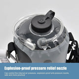 Outdoor sports water bag, portable solar shower set, with pressure foot pump, foldable travel water storage device, suitable for camping, beaches, travel and activities. image 4