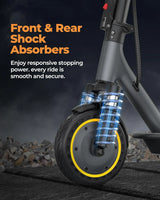 Electric Scooter Adults,Max 19/27/49 Miles Ranges,Top Speed 19/22 mph,350/750W Peak Motor, Folding E-Scooter with Dual Braking Dual Suspension image 4