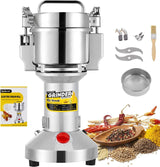 Electric Grain Grinder - Safety Enhanced Version 3600 watts - High-speed Spice and Herbal Grinder - Commercial-grade Ultra-fine Machine - Dry Grain Crusher - CE 110V (2500 grams swing type) image 3